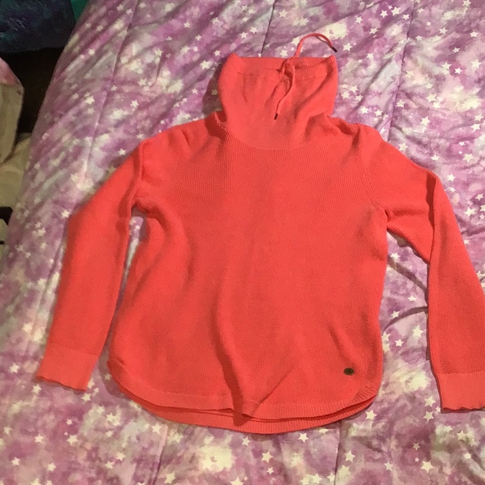 Ralph Lauren peach cowl neck